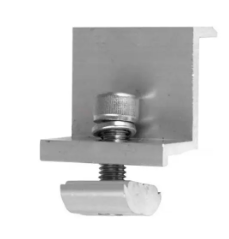 Morsetto finale in alluminio 6063 T6