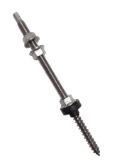 Vite prigioniera per montante in acciaio inox (da finire)